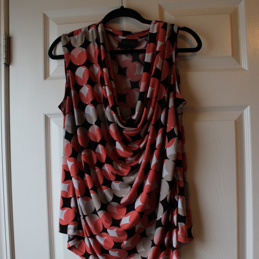 Worthington Sleeveless cowl tunic top